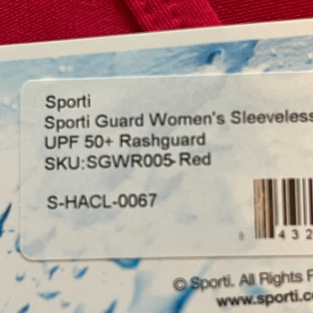 Red Lifeguard Rashguard - Picture 4 of 6